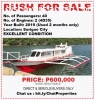 Pump Boat RUSH FOR SALE! in Siargao