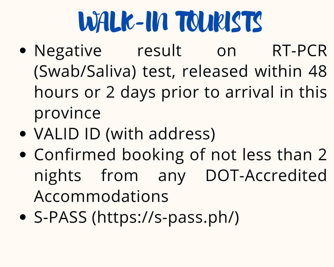 latest siargao travel requirements