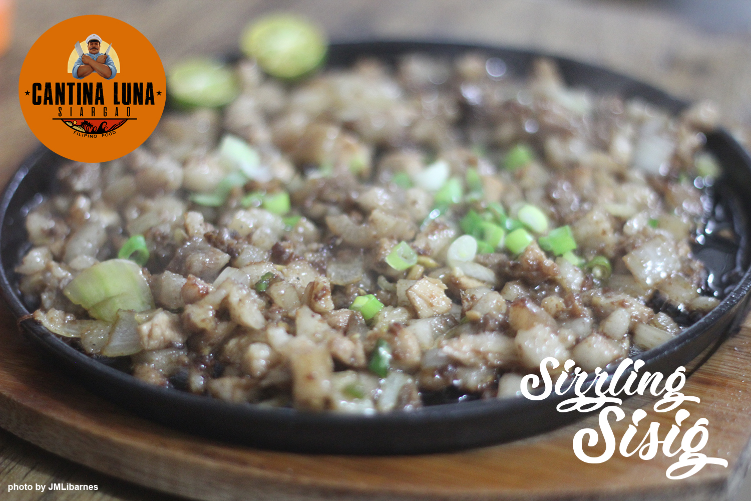 Sizzling Sisig Cantina Luna Siargao